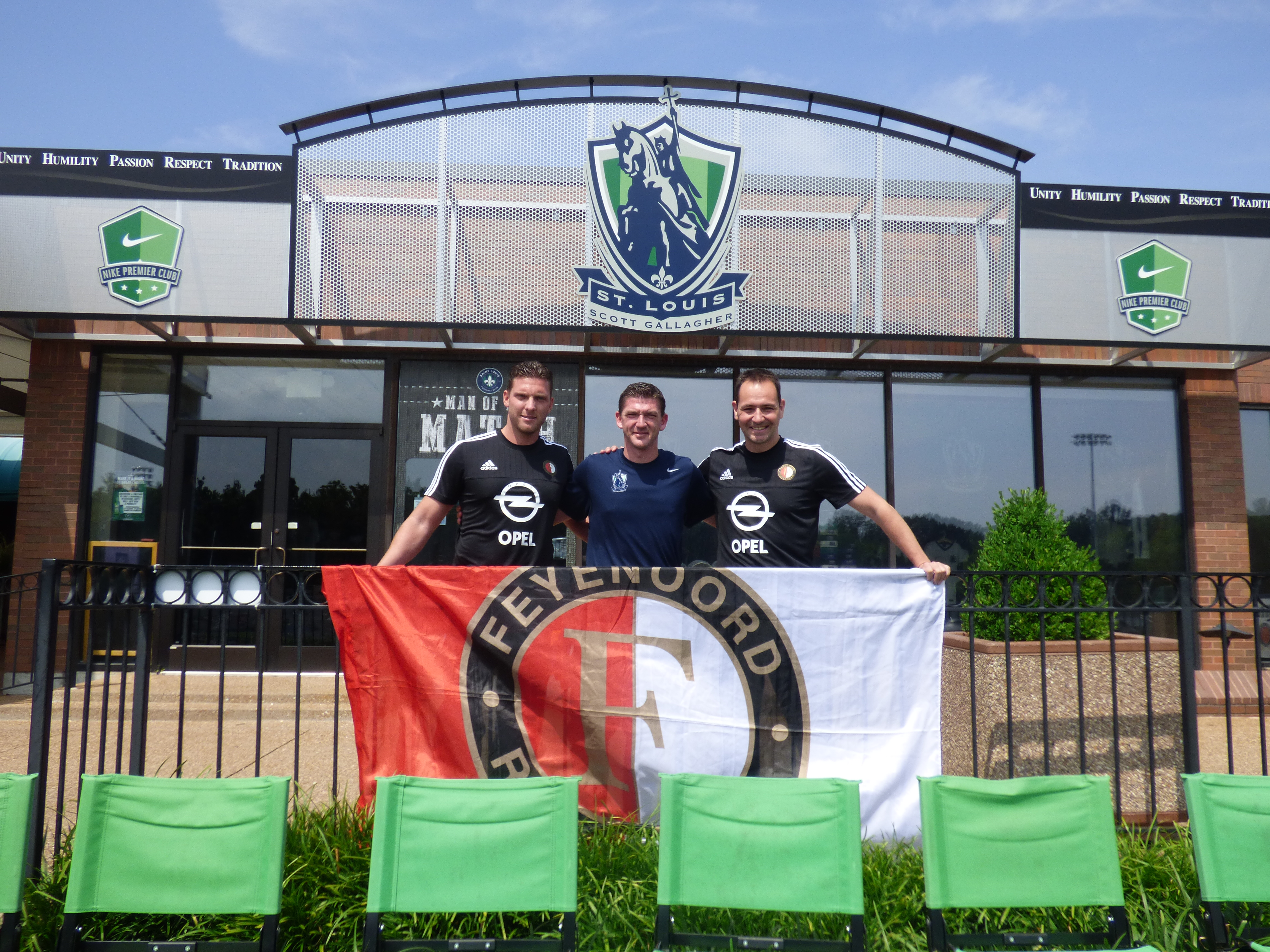 Official kickoff to Feyenoord-SLSG Illinois partnership