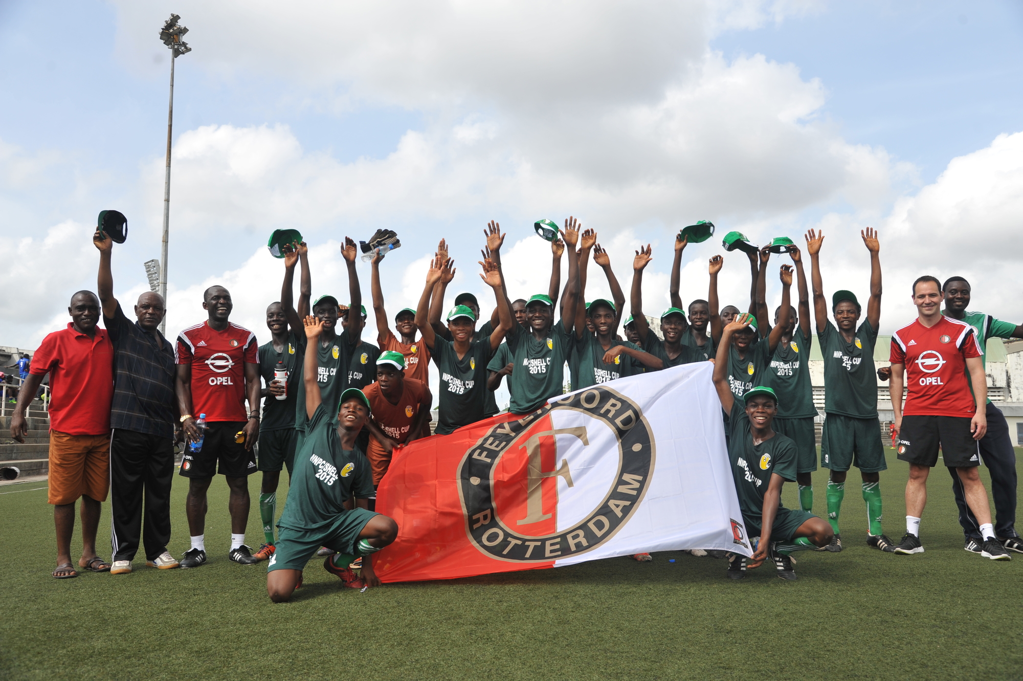 Feyenoord clinics powerful addition to NNPC Shell Cup