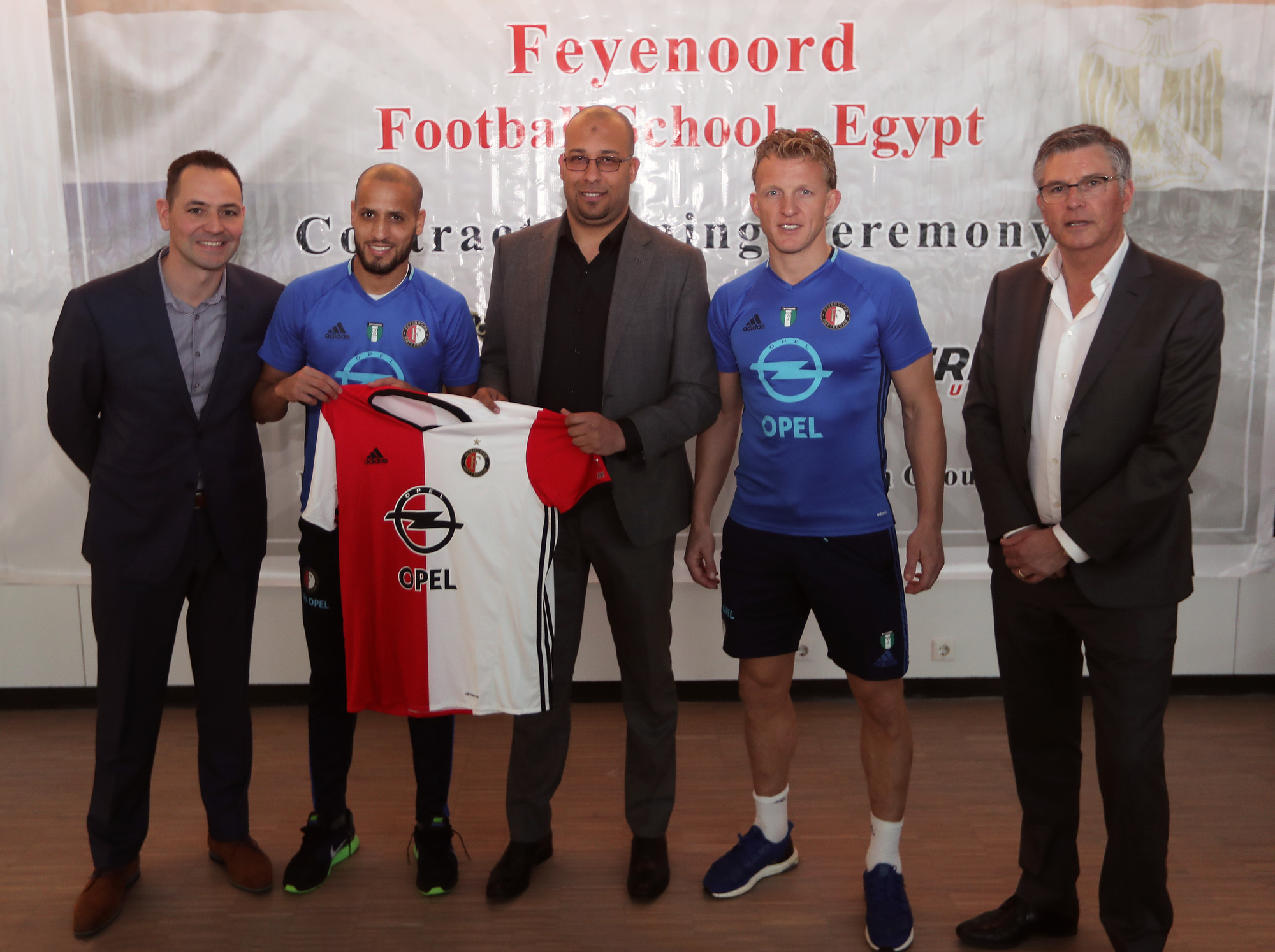 Partnership agreement for Feyenoord football academy in Egypt